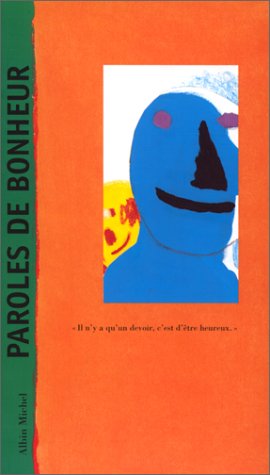 couverture de : Paroles de bonheur
