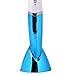 TOOGOO(R)Micro Precision Electric Eyebrow Trimmer Wet Dry Shaver Bikini Face Hair Remover Blue