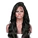 Price comparison product image Saingace Decompression Toys, Curly Wig Glueless Full Lace Wigs Black Women Indian Remy Human Hair Lace Front (Black)