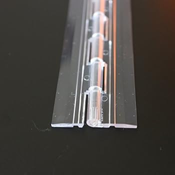 Charnière à piano continue décalée en acier industriel robuste sur mesure