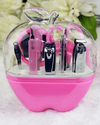 SAMGU Apple suit beauty 9 sets makeup tools suit bag