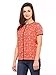 Vvoguish Printed Polyester Orange Top-VVTOP680PPRNT RS.289.00