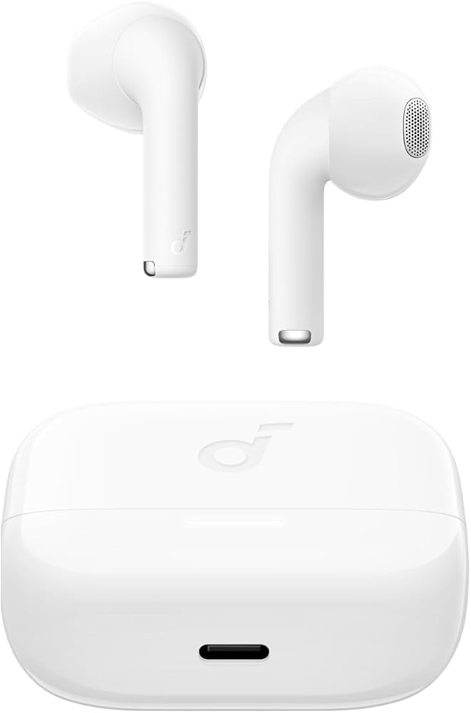 Anker Soundcore K20i Kulak İçi Bluetooth Kulaklık, 36 Saat Çalma Süresi, Hızlı Şarj, ENC 2 Mikrofon, IPX5 Su Geçirmez, Beyaz - A3994