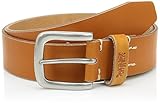  Levi\'s Heavy Leather Premium Belt, Cinturón Hombre, Marrón (Brown), 95 cm (Talla del fabricante: 95)