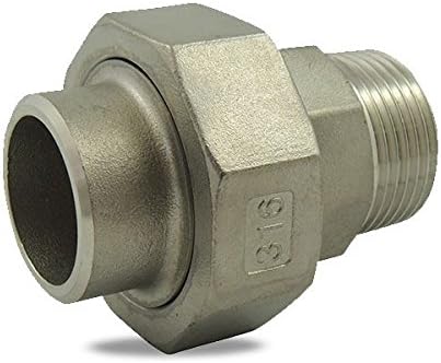 Ezfitt – Union to reach Conical Soldering Male/316 Stainless Steel