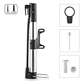 ➤【Mehrzweck】Unsere Mini Fahrradpumpe Neben der passt für Rennrad/Mountainbike,Kann auch verwendet werden für Fußball/Schwimmring/aufblasbare Bälle/aufblasbare Spielzeuge, etc.