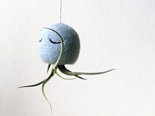 Air plant holder - Octopus air plant hanger - Choose your color!