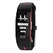 Produktbild LL-Smart Armbanduhren Blutdruck Herzfrequenzmesser Fitness Armband Smart Uhr Activity Tracker GPS , red