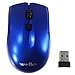 Produktbild Schnurlos Maus Wireless Mouse 2.4G 3200 DPI Optische Mäuse mit USB Nano Empfänger Für HP 15-ba525ng 15,6" Laptop - Blau X17