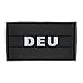 Produktbild 3D-Patch DEU schwarz