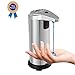 Produktbild Automatischer Seifenspender, Emwel 250 ml berührungslos Edelstahl Handbewegung Sensor Automatischer Seifenspender mit Boden für Küche und Bad Büro Desinfektionsmittel Shampoo Lotion