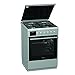 Produktbild Gorenje K 637 E10XKE Herd Elektro und Gas / A / Edelstahl / Backmuffe Homemade 67 L / Wok-Brenner / Digitaler Timer / Anti-Fingerprint