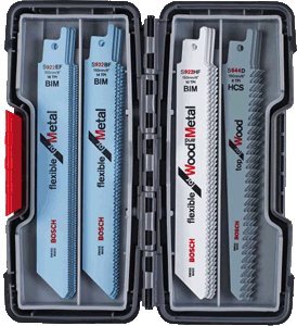 Bosch 20-tlg. Säbelsägeblätter ToughBox Top Seller for Wood and Metal 2607010902