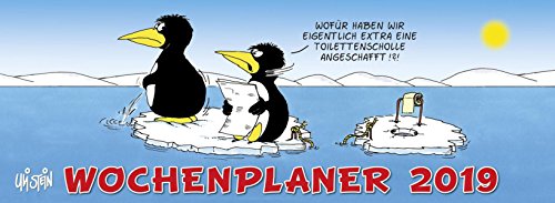 Book's Cover of Uli Stein Wochenplaner 2019: Tischkalender