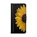 Produktbild licaso Note 8 Faltbare Kunstleder Hülle in Schwarz mit Sonnenblume Schwarz Klappbare Leder Handy Hülle mit Magnetverschluss - 2in1 Smartphone Flip Case & Brieftasche Portemonnaie Zubehör