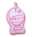 Gairui Baby shower bath rub cotton sponge twiddle lovely fish child products clean bathwater brush _Pink