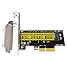 Produktbild Prom-near NVME PCIe Adapter M.2 NVME Adapter Host Controller Erweiterungskarte PCIe SSD Adapter for PC Desktop, Unterstützung 2230 2242 2260 2280