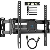【Universell passend für alle TV-Geräte】 Perlesmith TV Wandhalterung passt für alle 32-55 Zoll Fernseher oder Monitor wie Samsung, Sony, LG, Sharp, Philips, Hisense usw. Unsere VESA kompatible Frontplatte passt auf 400x400/400x200/300x300/300x200/200x200/200x100/100x100mm. Bitte achten Sie darauf das die VESA -Norm unterstützt wird.