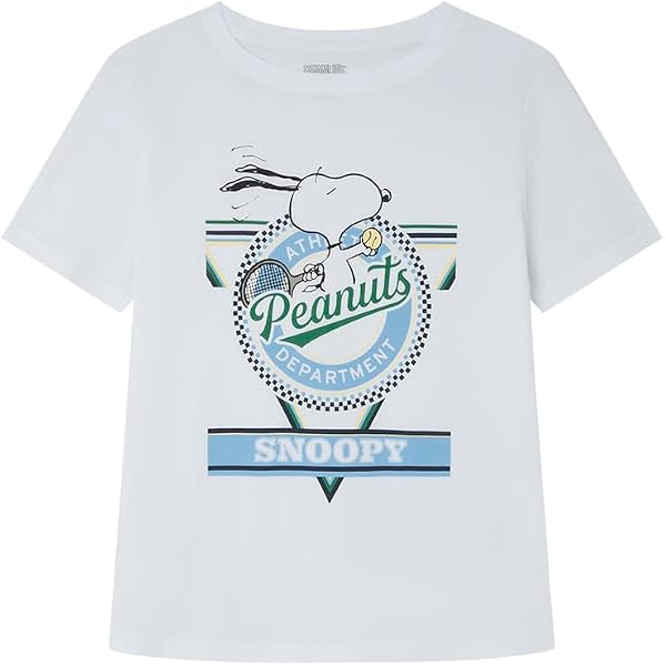 Springfield Damen Love Unterhemd – Kurzärmlig, Weiches Basic Mit Love-Aufdruck