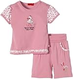 SALT AND PEPPER Baby Girls Crew Neck Short Sleeve clothing set