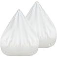 Nazdasc 2 Pack Inner Liners for Bean Bag Chair Easy Cleaning Cover Seat Lazy Sofa Bean Bag Replacement Cover with Zipper-No Filler (39.3"x47.2"(100x120cm))