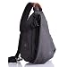 Produktbild Brusttasche Sling Rucksack Schultertasche mit USB-Ladeanschluss für Damen und Herren Waterproof Daypack Sporttasche