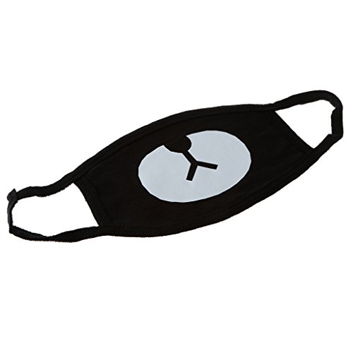 Preisvergleich Produktbild Fenteer Unisex Schwarz Warm Mund Maske Gesichtsmaske Mundschutz Anti-Staub Radfahren