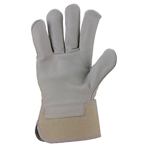 Asatex Mech. Schutzhandschuhe/Arbeitshandschuhe Adler-C Rindvollleder - Größe 10,5, EN 388