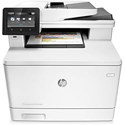 HP Color LaserJet Pro MFP M477fnw - Impresora láser a color (A4, hasta 27 ppm, 750 a 4000 páginas al mes, USB 2.0 de alta velocidad, Red Gigabit Ethernet 10/100/1000Base-TX integrado, Wi-Fi)
