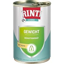 RINTI Canine Gewicht Huhn - Diätfutter Für übergewichtige Hunde 6x400g
