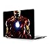 Produktbild RQTX Hülle Für Apple MacBook Air 13,3 Zoll 2018 Modell A1932 Mit Touch ID Laptop Computer Zubehör Plastik Schutz Drucken Cover Einschließlich Soft Keyboard Cover,Ironman