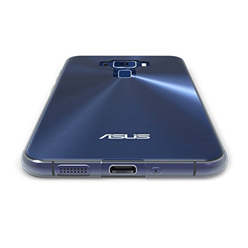 AICEK Funda ASUS ZenFone 3 ZE520KL  ASUS ZenFone 3 Funda Transparente Gel Silicona ASUS ZenFone 3 Premium Carcasa para ZenFone 3 5 2 