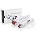 Lmeison Best Facial Skin Care Needle Micro 3 in 1 Kit (1.0mm+1.5mm+0.5mm) - Acne Scars and Stretch Marks Derma Skin Roller -White