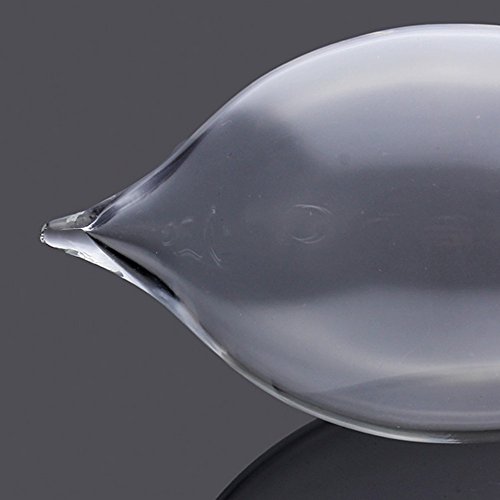 Kungfull Mall Wasser Tropfen Form hängender Glas Vase Hydrokultur Pflanzen Garten Blumentopf - 6