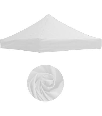 Techo De Carpa VidaXL Para Celebraciones - Tamaño 4,5x3 M, Color Crema, Tela Oxford 270 G/m² Con Revestimiento PVC, Resistente A UV E Intemperie