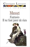Fantasio : comédie en deux actes, 1834, suivi deAldo Le Rimeur, 1833