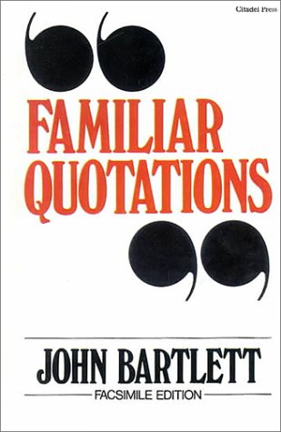 A Collection of Familiar Quotations livre