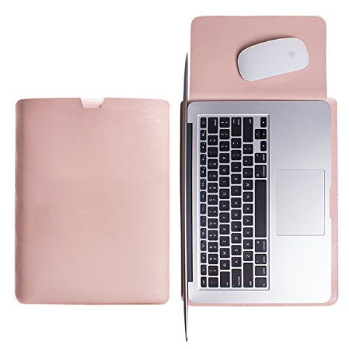 WALNEW Schlanke MacBook Pro Retina 15.4 Zoll(A1398) Hülle, MacBook Schutzhülle, Hülle, Case, Cover, MacBook Pro Retina 15.4 Zoll Hülle mit Handgriff, geschütztes Inneres und externes Mousepad