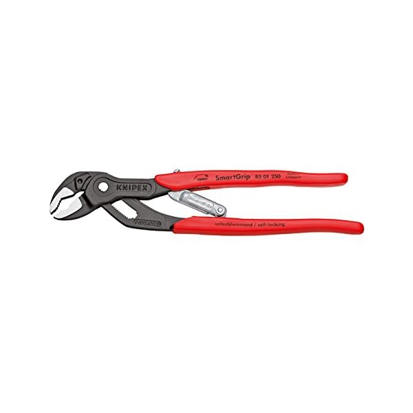 KNIPEX 87 51 180/87 51 250 Cobra® ES Water Pump Pliers Extra-Slim Long Narrow Jaws High Stability Adjustable