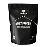 ORGAINIC Bio Blueberry Whey Protein Pulver - Bio Zertifiziert - Eiweißpulver aus Deutschland - Grasfütterung - 1000g