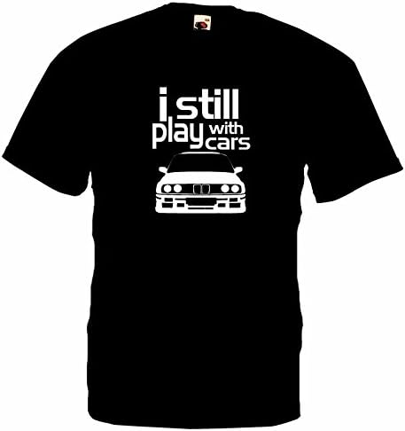 I Still Play with Cars BMW e30 Vinyl Auto T-Shirt