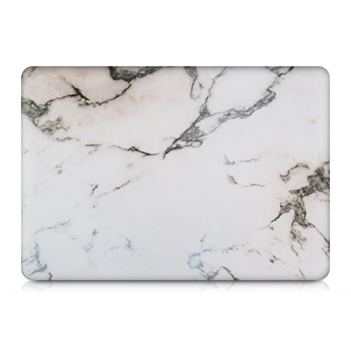kwmobile Aufkleber Sticker für Apple MacBook Pro 13" (ohne Retina) Skin Folie Voderseite Decal Marmor Design