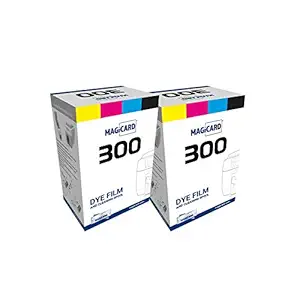 Magicard 300 Printer MC300YMCKO Color Ribbon - YMCKO - 300 Prints x 2 with Bodno Software Demo Card
