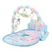 Produktbild Wildlead Baby-Spielteppich Fitness Krafttraining Rahmen Pianomusik Teppich Decke Kick-Spielzeug zum Liegen und Sitzen