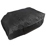 IMPERMEABLE: Este soporte de techo para carga está hecho de un revestimiento de PVC Oxford para proteger su equipo y equipaje de la lluvia y el polvo en la carretera.