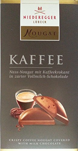 Preisvergleich Produktbild Niederegger Kaffee Nougat Tafel 1x100g