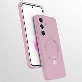 Coverzone Samsung Galaxy S25 FE ile uyumlu Kılıf MagSafe ile uyumlu Z-Samara Kapak Wireless Şarj &Ouml;zellikli Stand Olabilen Gal