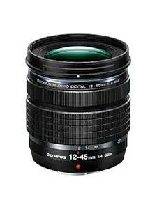 Olympus M.Zuiko Digital ED 12-45mm f/4 PRO Lens, Black (V314090BW000)