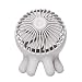 Produktbild Mini-USB-Desktop-Lüfter Octopus-Lüfter Mini-tragbarer Handheld-Lüfter Kreativer niedlicher Cartoon-USB-kleiner Lüfter Einfacher Plug & Play für Zuhause, Büro, Outdoor-Reisen (Farbe: Hellgrau)