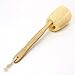 Tenflyer Wooden Handled Natural Sponge Loofah Back Scrubber Brush Bath Long Reach Shower